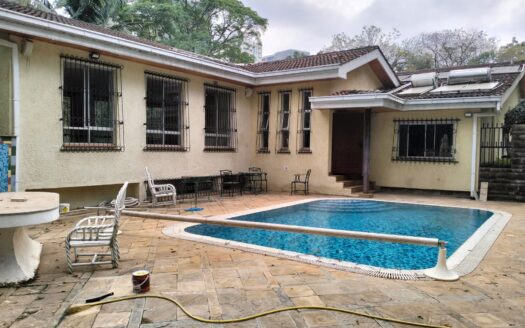 Old Muthaiga | 5-Bedroom Double-Storey House with Pool | 1 Acre | To Let: $4,000